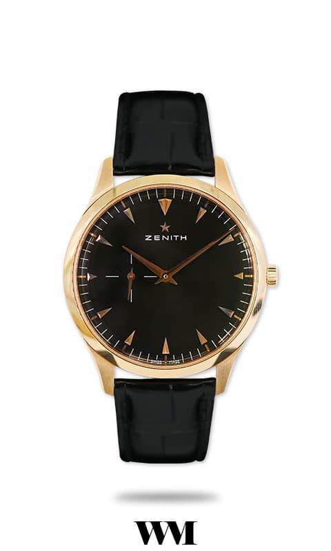 Zenith Ultra Thin 18.2010.681/21.C493 40mm Rose gold Black