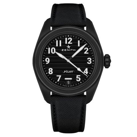 Zenith Pilot 49.4000.3620/21.I001 40mm Black ceramic Black